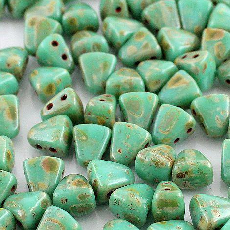 NB-63130-86800 Green Turquoise Picasso Nib-Bit™ 10 gram-12229