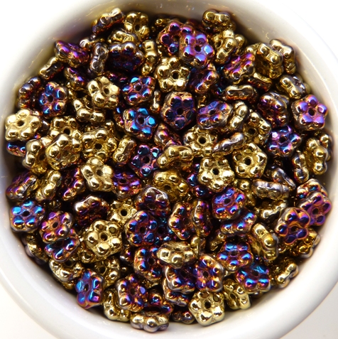 FN-00030-98545 California Violet Forget-Me-Not Beads 50 Pc.-12164