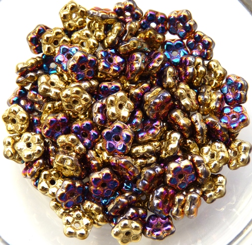 FN-00030-98545 California Violet Forget-Me-Not Beads 50 Pc.-12163