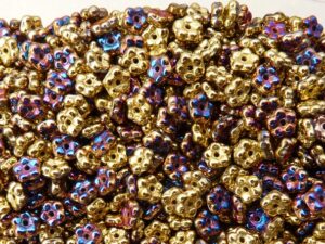 FN-00030-98545 California Violet Forget-Me-Not Beads 50 Pc.-12165