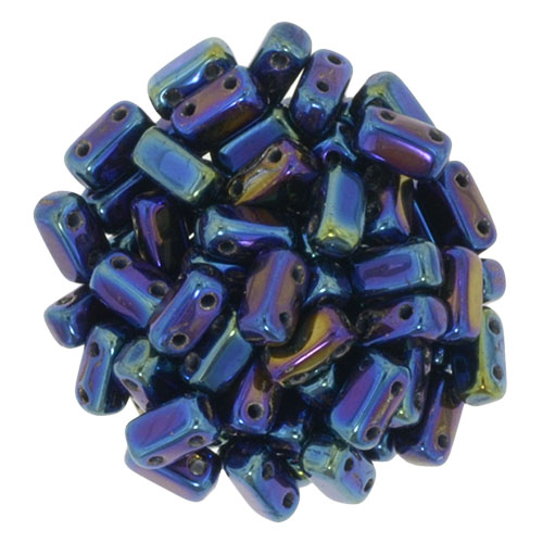 BRI-23980-21435 Jet Blue Iris CzechMates Bricks 40 Pc.-0 BRI-23980-21435 Jet Blue Iris CzechMates Bricks 40 Pc.-0