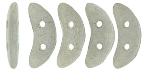 CMCR-S0002WH CzechMates Crescent ColorTrends: Opaque Lilac Gray 5 gram.-12401