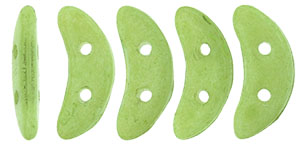 CMCR-S0010WH CzechMates Crescent ColorTrends: Opaque Green Flash 5 gram.-12413