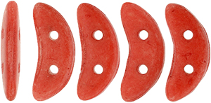 CMCR-S0016WH CzechMates Crescent ColorTrends: Opaque Aurora Red 5 gram.-12421