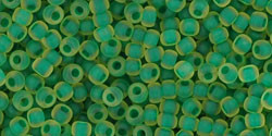 TR-08-0242F Inside-Color Frosted Jonquil/Emerald Lined-12472
