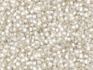 TR-15-PF0021F PermaFinsh Silver-Lined Frosted Crystal, 10 gram-0
