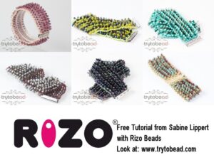 Link to the FREE tutorial: Simplicious Bracelet by Sabine Lippert-12530