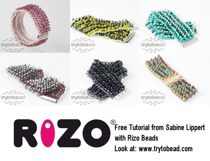 Link to the FREE tutorial: Simplicious Bracelet by Sabine Lippert-12530
