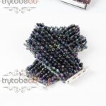 Link to the FREE tutorial: Simplicious Bracelet by Sabine Lippert-0