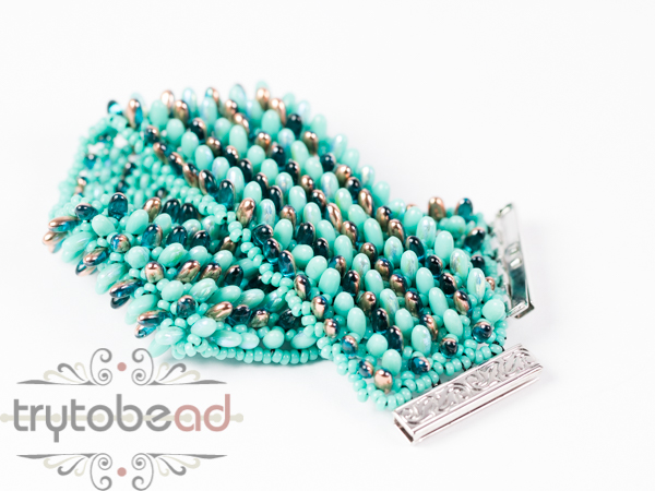Link to the FREE tutorial: Simplicious Bracelet by Sabine Lippert-12533