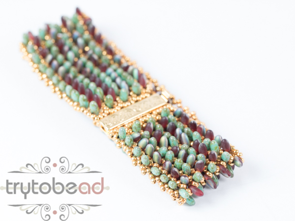 Link to the FREE tutorial: Simplicious Bracelet by Sabine Lippert-12534