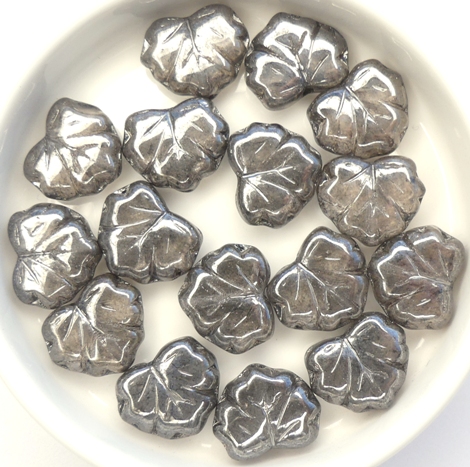 MPL-00030-13702 Crystal Platinum Maple Leaf 15 Pc.-12723