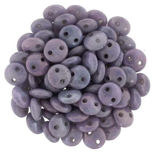 CML-02010-LE CzechMate Lentils Luster Metallic Amethyst 40 Pc.-0
