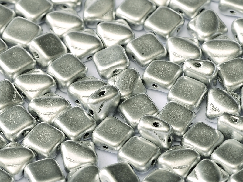 SL-00030-01700 Silky Bead, Crystal Silky Silver 30 Pc.-0 SL-00030-01700 Silky Bead, Crystal Silky Silver 30 Pc.-0