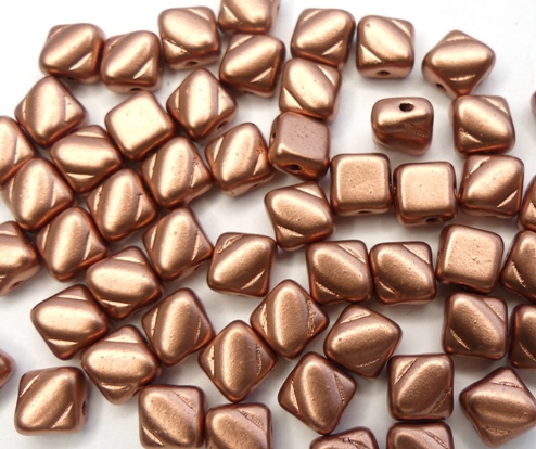 SL-00030-01780 Silky Bead, Crystal Silky Bronze Copper 30 Pc.-0 SL-00030-01780 Silky Bead, Crystal Silky Bronze Copper 30 Pc.-0