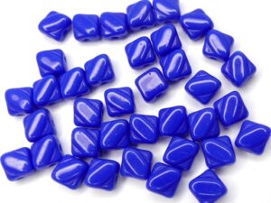 SL-33060 Silky Bead, Opaque Royal Blue 30 Pc.-0