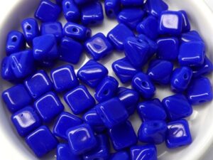 SL-33060 Silky Bead, Opaque Royal Blue 30 Pc.-12657