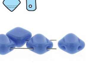 SL-33100 Silky Bead, Opaque Sapphire Blue 30 Pc.-12660