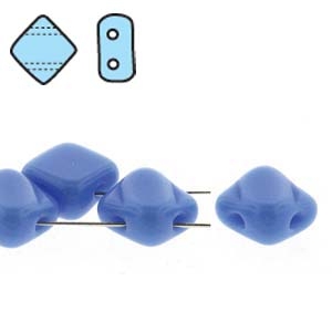 SL-33100 Silky Bead, Opaque Sapphire Blue 30 Pc.-12660