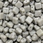 SL-43010 Silky Bead, Opaque Grey 30 Pc.-0