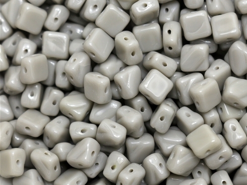 SL-43010 Silky Bead, Opaque Grey 30 Pc.-0 SL-43010 Silky Bead, Opaque Grey 30 Pc.-0