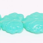 MPL-61100 Opal Green Aqua Maple Leaf 15 Pc.-0