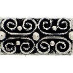 13495-01-25 Claspgarten Slotje met springtong mechanisme, Old Palladium-0