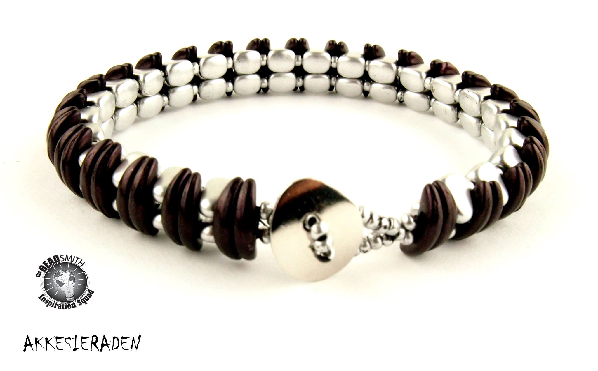 So Cute Bracelet, by Akke Jonkhof, free tutorial with Nib-Bit Beads.-12873