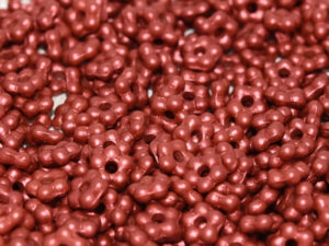 FN-02010-01890 Red Magma Forget-Me-Not Beads 50 Pc.-12964