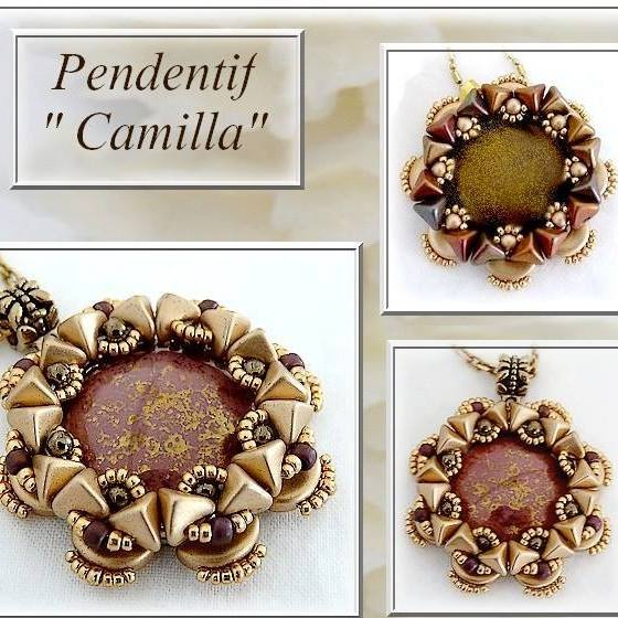 Pendentif Camilla: Gratis Patroon bij Cabochons par Puca®-0 Pendentif Camilla: Gratis Patroon bij Cabochons par Puca®-0