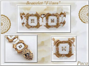 Filaos Bracelet, Gratis Patroon bij Tinos® par Puca® -13546