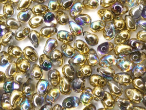 CD-00030-98536 Crystal Golden Rainbow Czech Drops 50 Pc.-13348