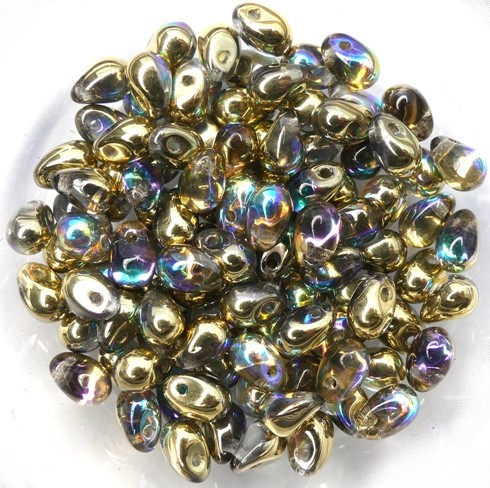 CD-00030-98536 Crystal Golden Rainbow Czech Drops 50 Pc.-0