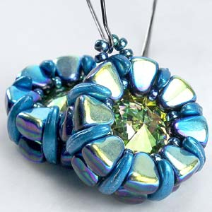 Nibbit Ear Gear Earrings, Free Pattern with Nib-Bit™ Beads.-0 Nibbit Ear Gear Earrings, Free Pattern with Nib-Bit™ Beads.-0
