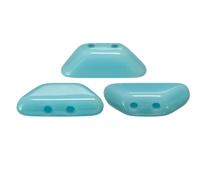 TIN-63030 Opaque Blue Turquoise Tinos par Puca -0 TIN-63030 Opaque Blue Turquoise Tinos par Puca -0