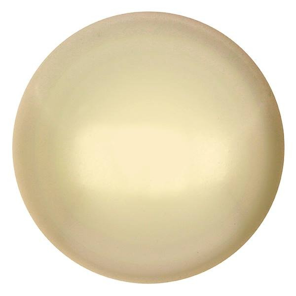 CP-25 Cream Pearl Cabochon Par Puca® 25 mm. Round-0