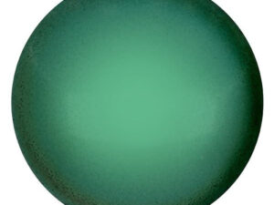 CP-25 Green Turquoise Pearl Cabochon Par Puca® 25 mm. Round-0