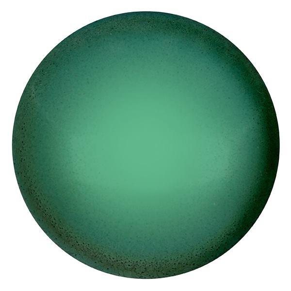 CP-25 Green Turquoise Pearl Cabochon Par Puca® 25 mm. Round-0
