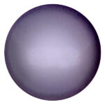 CP-18 Violet Pearl Cabochon Par Puca® 18 mm. Round-0