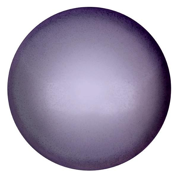 CP-18 Violet Pearl Cabochon Par Puca® 18 mm. Round-0