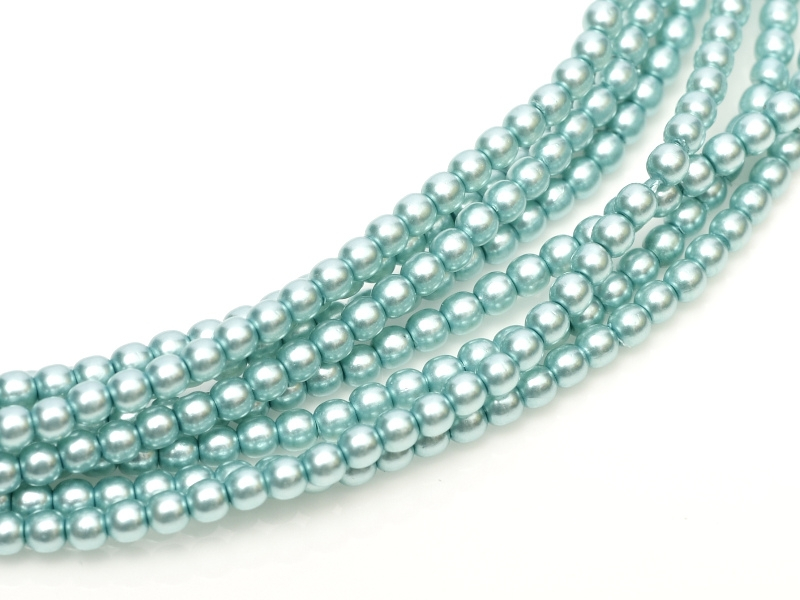 04-132-19001-24644 Shiny Celeste Glass Pearl 120 Pc.-0 04-132-19001-24644 Shiny Celeste Glass Pearl 120 Pc.-0