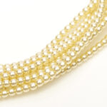 04-132-19001-70440 Shiny Cream Glass Pearl 120 Pc.-0