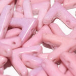 AVA-03000-14494 Chalk White Lila/Pink Luster AVA Beads 10 Pc.-0