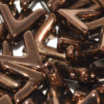 AVA-23980-14415 Jet Dark Bronze AVA Beads 10 Pc.-0