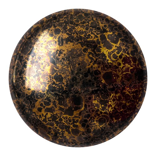 CP-18 Jet Bronze Cabochon Par Puca® 18 mm. Round-0