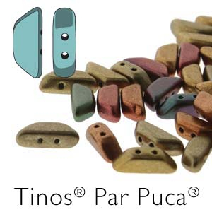 TIN-00030-01620 Yellow Gold Metallic Iris Tinos par Puca -13262
