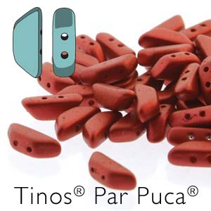 TIN-03000-01890 Red Metallic Mat Tinos par Puca -13254