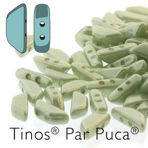 TIN-03000-14457 Opaque White Light Green Ceramic Look, Tinos par Puca -13558