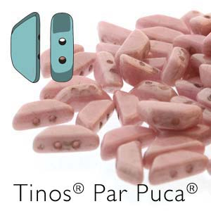 TIN-03000-14494 Opaque White Light Rose Ceramic Look, Tinos par Puca -13560