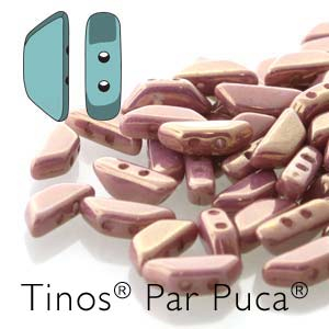 TIN-03000-14496 Opaque White Violet Gold Ceramic Look, Tinos par Puca -13564